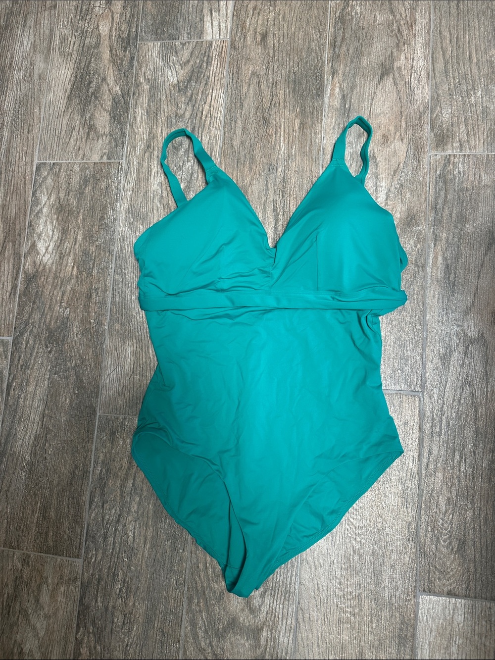 SPANX Teal One-Piece Swimsuit